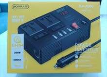 محول سيارة قوة 300 w لشحن التلفونات والابتوب وغيرها محول سيارة قوة 300 w لشحن التلفونات والابتوب وغيرها