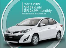 Toyota Yaris 2019 for rent Toyota Yaris 2019 for rent