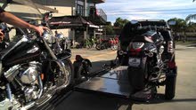 double  motorcycle carry trailer available