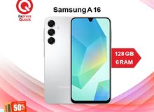 SAMSUNG A16 ( 128GB ) / 12 RAM NEW /// سامسونج اي 16 ذاكره 128 الرام 12 الجديد
