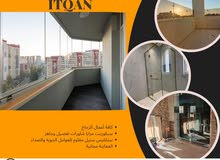 حجير سكريت ITQAN وستانليس ستيل وشورات البوكس و المرايا بيع وتفصيل وتركيب ما يلزم جميع الزجاج
