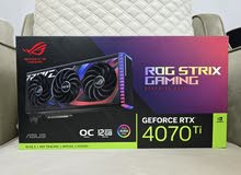 ASUS ROG GEFORCE RTX 4070Ti 12GB GDDR6X OC EDITION Graphic Card