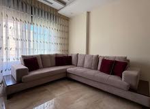 طقم كنب كورنر مع ثنائية