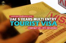 5 year Tourist visa available multiple entry 
For more information visit office