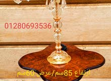 شمعدان نحاس بالكريستال شمعدان نحاس بالكريستال