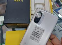 مستعمل اخو الجديد poco F3 5G رام 12 جيجا 128 أغراضة والكرتونه الأصلية متوفر توصيل
