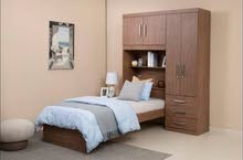 Single Bed with built-in Wardrobe