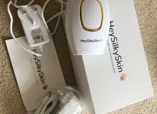 *تم التوفير من جديد*تخفيض*جهاز ازالة الشعر بالليزر شركة HeySilkySkin البريطانيه *تم التوفير من جديد*تخفيض*جهاز ازالة الشعر بالليزر شركة HeySilkySkin البريطانيه