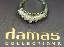 Damas collection 18k gold Diamond ring only by whats app
