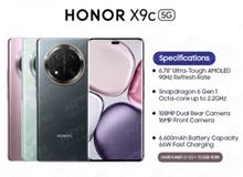 HONOR X9C كفالة الوكيل الرسمي في الاردن  كفالة AVENUE يوجد بكج اصلي الشركة