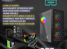 الأول I5 14400F RTX 4060 M.B B760 عروض الصيف نار