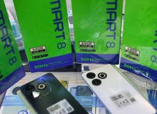 العرض الاقوى Infinix Smart 8 4ram/64G  أداء ممتاز وبطارية قوية بسعر اقتصادي   العرض حتى نفاذ الكميه