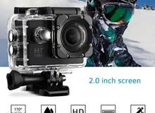 كاميرا أكشن رياضية عالية الدقة 1080P مقاومة للماء كاميرا أكشن رياضية عالية الدقة 1080P مقاومة للماء