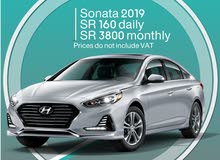 Hyundai Sonata 2019 for rent - Free Delivery for monthly rental Hyundai Sonata 2019 for rent - Free Delivery for monthly rental