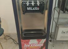 البيع مكينة الآيس ركيم او ادوات المطاعم او المقاهي مستعمل // Ice cream machine for sale