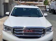 GMC Acadia SLE 2019 model white color