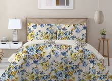 100% Cotton 3-Piece Printed Comforter Set King Size