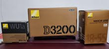 Nikon D3200 DSLR Camera full accessories. Hardly used, once on overseas family travel