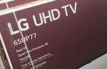 65 UHD 4K TV, UP77 Series Cinema Screen  4K Active HDR  With ThinQ AI Model (2021) Made in Indonesia