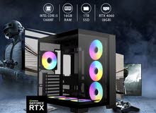 اقساط بدون دفعه اولى ( تجميعة كمبيوتر اي 5 Pc Computer i5-12600KF RTX4060 )