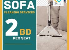 sofa cleaning just 2 bd per seat sofa