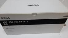 sigma 150-600mm canon mount  (last price) سعر نهاي
