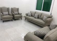 طقم كنب امريكي 7مقاعد فاخر جدا
