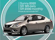 Nissan Sunny 2020 for rent in Riyadh - Free Delivery for monthly rental