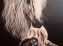 لوحة اصلية، الحصان