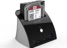ST335A USB 3.0 to SATA Hard Drive Docking Station for 2.5” & 3.5” HDD SSD Model: WL-ST335A