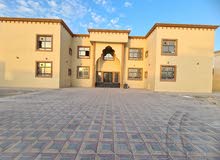 غرفتين وصاله للايجار بمدينة الشامخه خلف نادي بني ياس مساحة واسعه