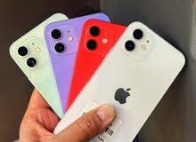 iPhone 12 64 GB  البطاريات من 88-93 مكفول اسبوعين