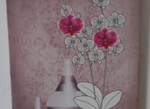flower vase painting 34x30 cm لوحة ازهار ديكور مقاس 34×30 سنتي