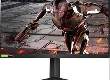 شاشة LG   32GN650 monitor  شبه جديدة حالة ممتازة 32inch 2k