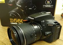 Nikon D5600 DSLR camera with 0.709-2.165 in VR and 2.756-11.811 in lenses