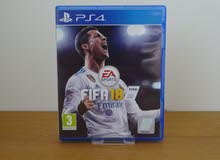 Fifa 18.  Playstation game. Play station new game CD in low price.