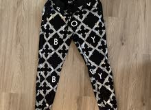 BOY London sweatpants / black / silver BOY London sweatpants / black / silver