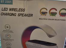 LED Wireless Charging Speaker