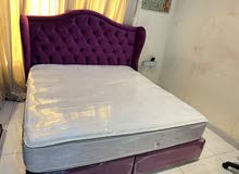 Sale Matnaflex King Bed With mattress 180*200cm Like new condition 2 month Used only