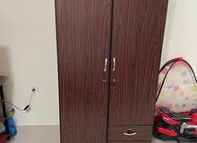 Double Door and 2 drawer Wooden Lockable cupboard