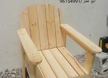 كراسي وطاولات خشبية كراسي وطاولات خشبية