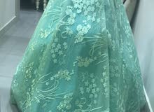 فستان ملكة ميديم تركوازي للبيع