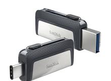 فلاش ميموري تايب سي ساندسك 64GB فلاش ميموري تايب سي ساندسك 64GB