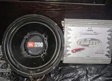 صب Jbl 1200w  جهاز بوشمن900w