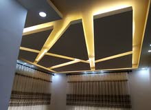 ديكورات جبسومبورد ، وفورسيلنغ ، والواح PVC المقاومة للرطوبة ، ارضيات باركيه خشب ، واجهات ديكورية ،..
