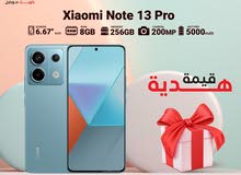 XIAOMI NOTE 13 PRO ( 256GB ) / 8 RAM NEW /// شاومي نوت 13 برو ذاكرة 256 رام 8 الجديد