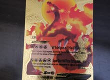 golden Pokémon charizard vmax LV.95