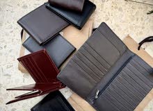 100% Premium Genuine Leather Imported Men's Wallet # Final Price 25 JD