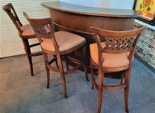Wooden Bar Table with 3 Chairs for Sale Wooden Bar Table with 3 Chairs for Sale