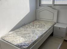 Brand New Single Size Wood Bed Double Wood Bed With Medicle Mattress